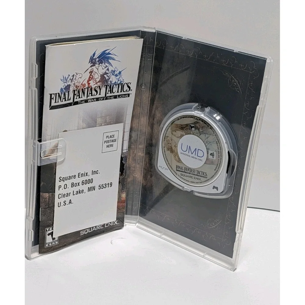 Final Fantasy Tactics War of the Lions PSP CIB Complete JRPG‎ Square Enix